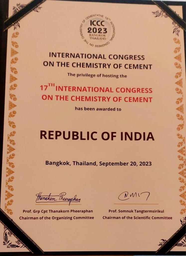 india-pips-switzerland-to-win-bid-for-hosting-global-meet-on-chemistry-of-cement