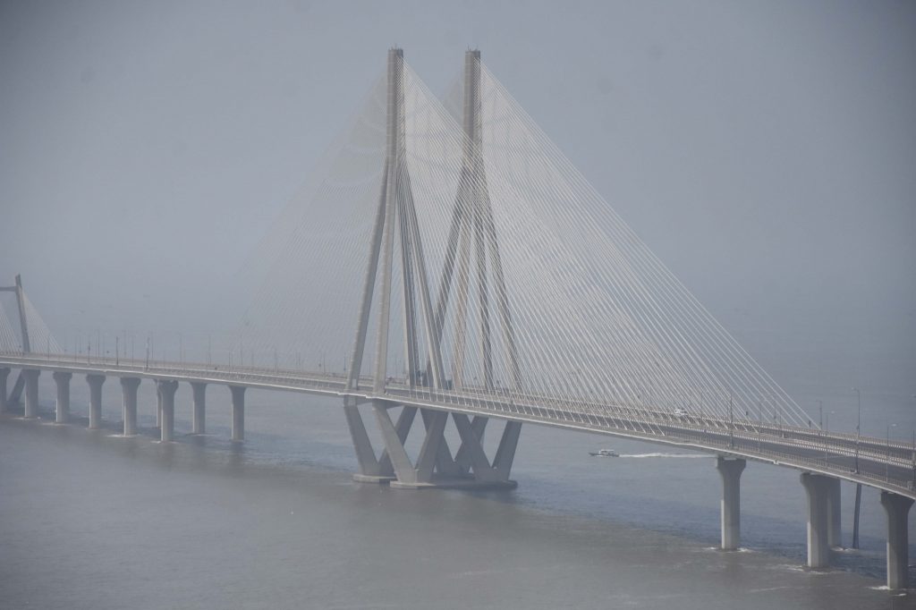 Man jumps off Mumbai Sea Link; Navy, Coast Guard join search man-jumps-off-mumbai-sea-link;-navy,-coast-guard-join-search