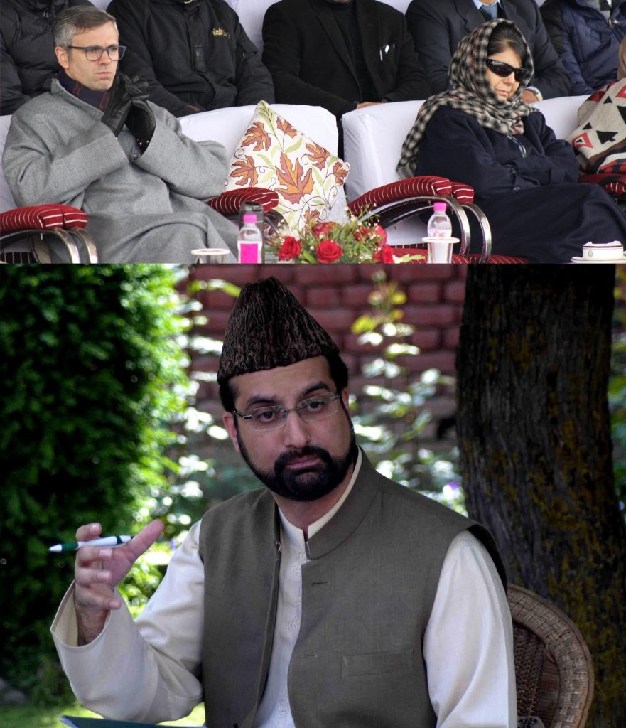 omar-abdullah-welcomes-mirwaiz’s-release-from-house-arrest,-mehbooba-says-tussle-in-bjp-for-credit