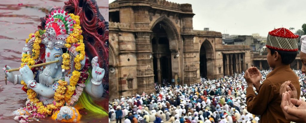 Gujarat authorities coordinate Eid-e-Milad, Ganesh Visarjan processions for communal harmony gujarat-authorities-coordinate-eid-e-milad,-ganesh-visarjan-processions-for-communal-harmony