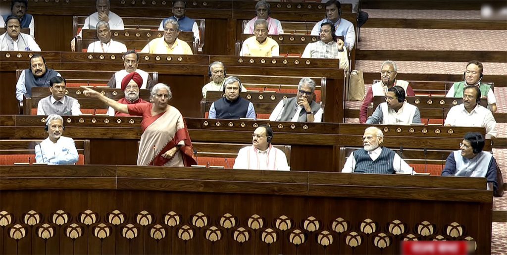 sitharaman-credits-narasimha-rao-for-bringing-33%-reservation-for-women-at-panchayat-level