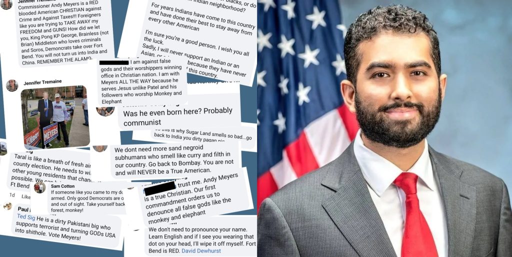 Indian-American Texas county commissioner candidate racially targeted indian-american-texas-county-commissioner-candidate-racially-targeted