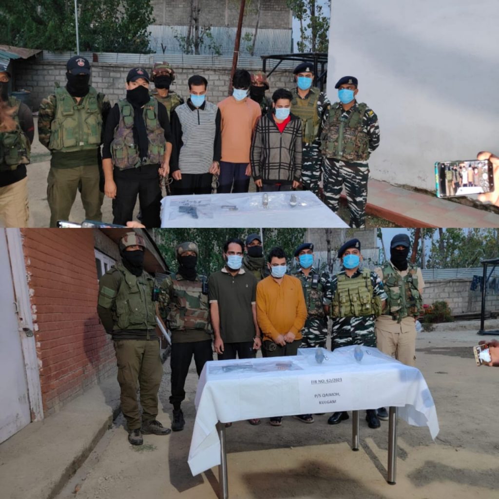 2-terror-modules-busted-in-j&k;-5-terrorists-arrested