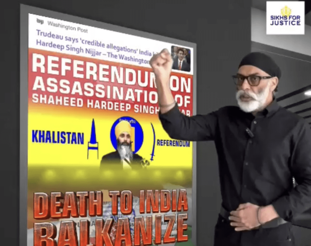 Khalistani Terrorist Pannun Plans To Create ‘democratic Republic Of ...