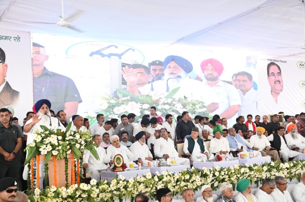 Regional parties need to unite for good of country, says Sukhbir Badal at INLD rally in Haryana regional-parties-need-to-unite-for-good-of-country,-says-sukhbir-badal-at-inld-rally-in-haryana