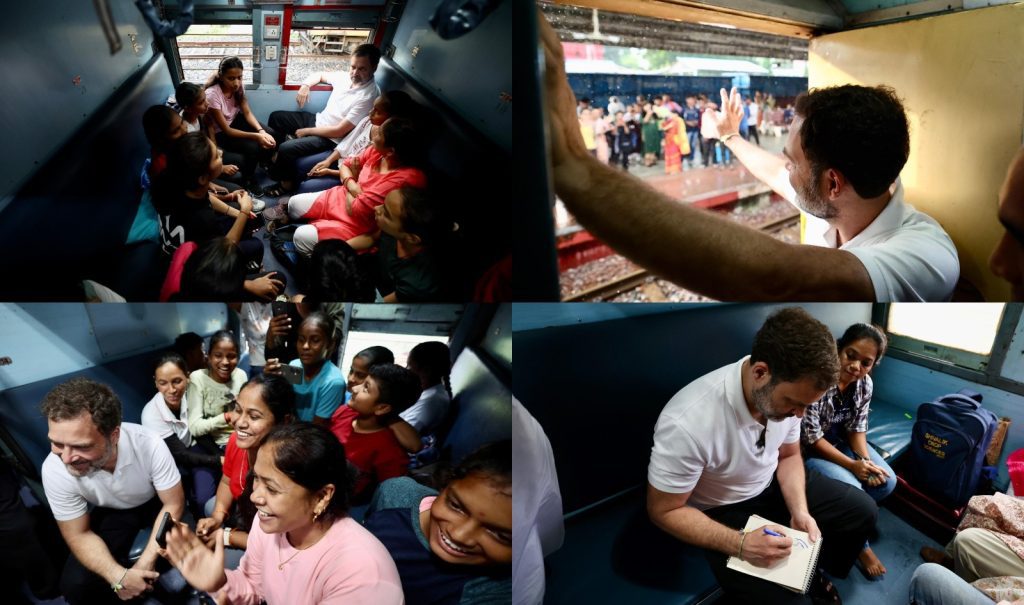 rahul-travels-by-train-in-poll-bound-chhattisgarh,-says-bharat-jodo-yatra-continues