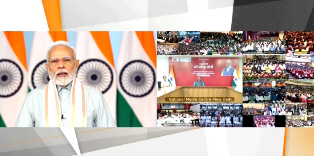 centre-has-implemented-schemes-in-mission-mode-in-past-9-years,-says-pm-modi