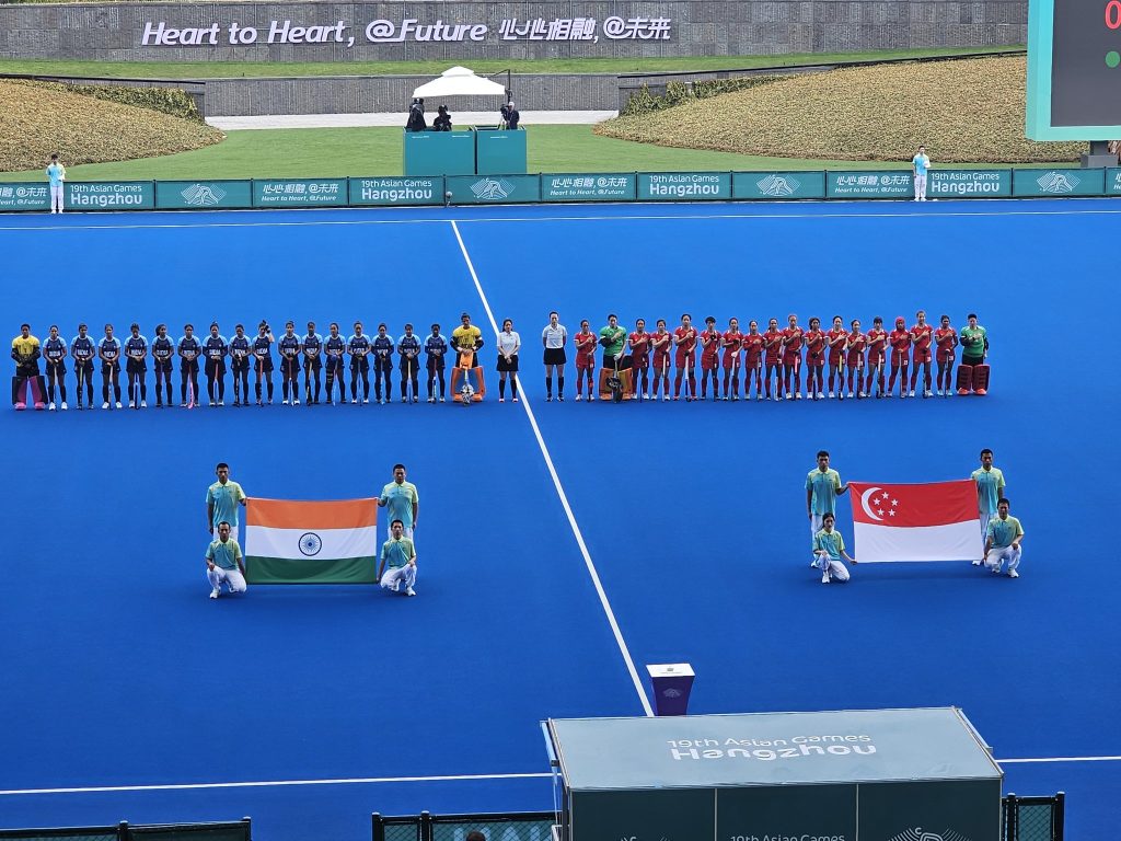 asian-games:-indian-women’s-hockey-team-trounce-singapore-13-0-to-begin-campaign-with-in-style