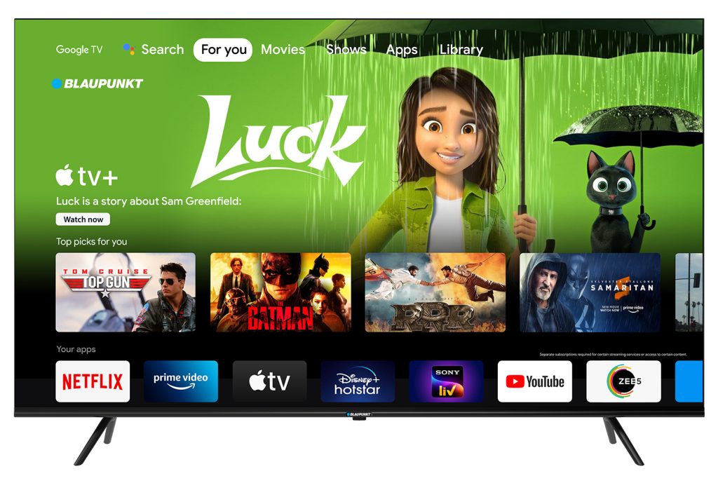 German brand Blaupunkt brings 2 affordable 43, 55-inch Google TVs in India german-brand-blaupunkt-brings-2-affordable-43,-55-inch-google-tvs-in-india