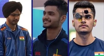 Asian Games: Pistol shooters bag gold in Men’s 10m Team event; fifth gold in shooting so far (Ld) asian-games:-pistol-shooters-bag-gold-in-men’s-10m-team-event;-fifth-gold-in-shooting-so-far-(ld)