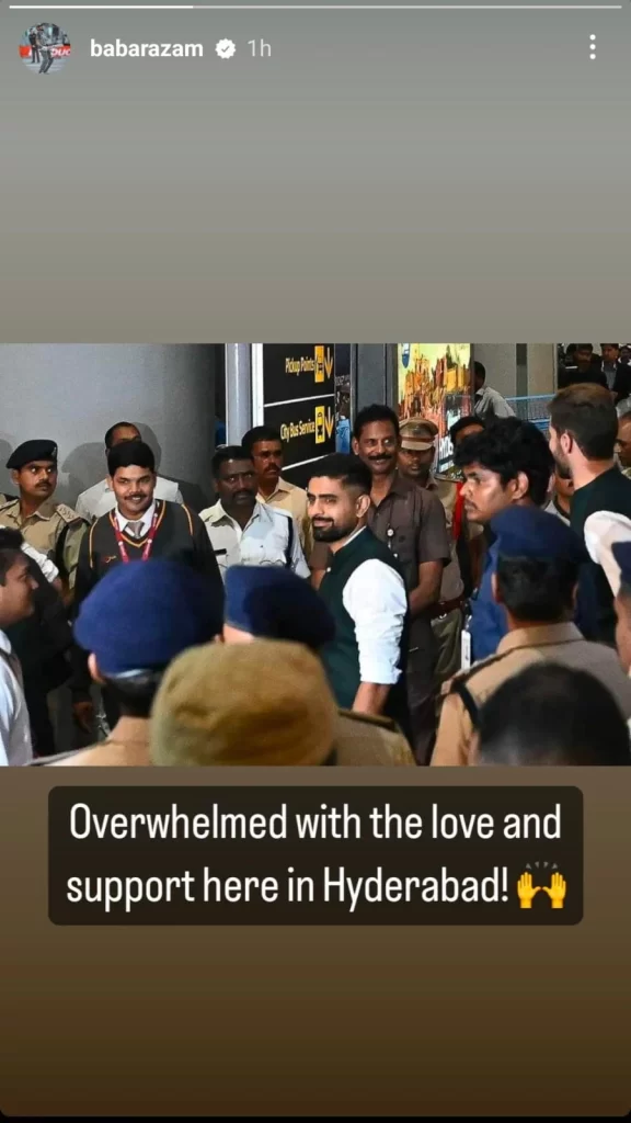 ‘overwhelmed-with-the-love-and-support’:-babar-azam-awestruck-by-reception-in-india