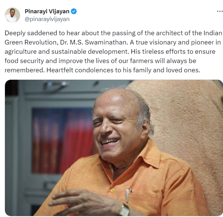 swaminathan-a-mentor-to-all-those-who-came-after-him:-pinarayi-vijayan