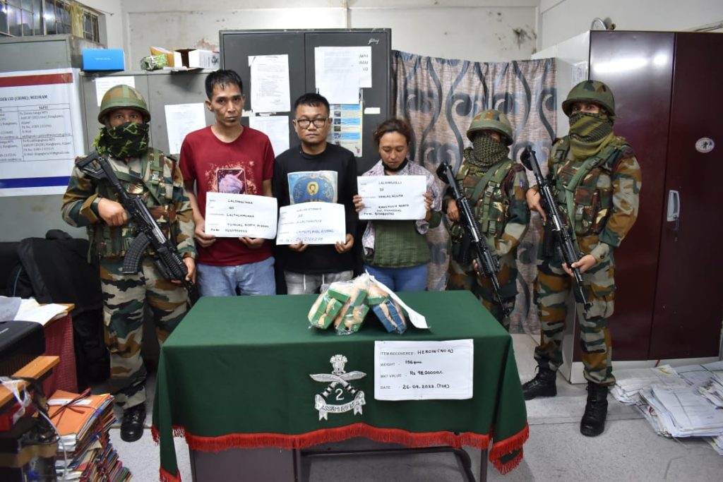 mizoram:-drugs,-foreign-cigarettes-valued-at-rs-5.67cr-seized;-5-held
