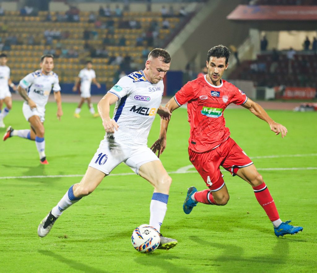 isl:-chennaiyin-fc-go-down-0-3-against-northeast-united-fc