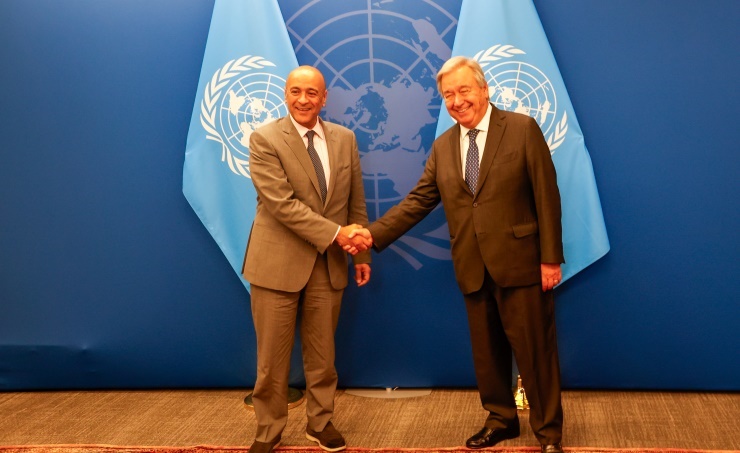 GCC Secretary General meets UN Secretary General