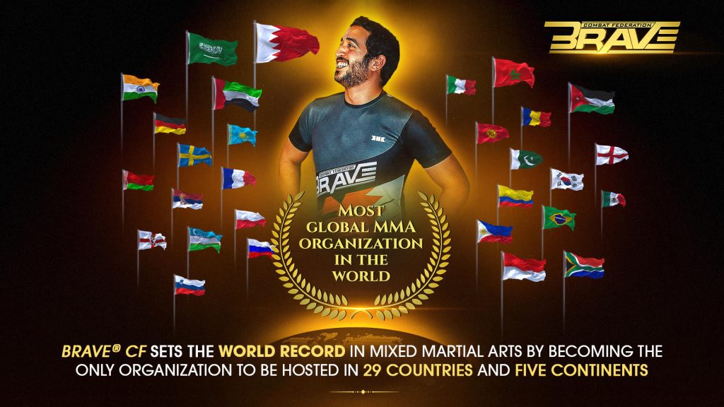 RAVE CF sets new world record: only MMA organization to host events in 29 countries