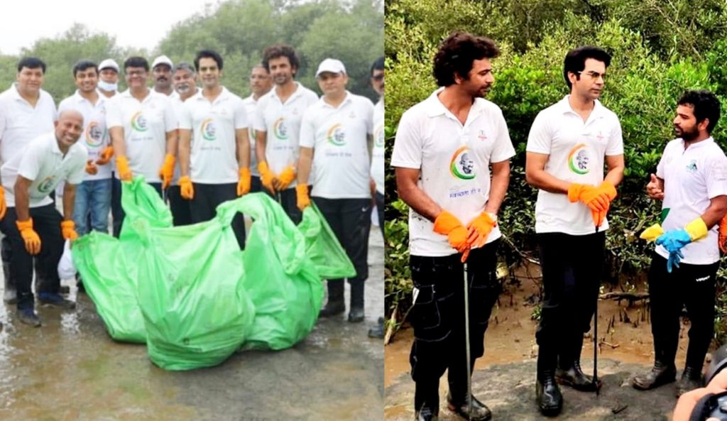 rajkummar-rao-leads-‘swachhta’-drive-at-mangrove-forest;-calls-it-‘gratifying’