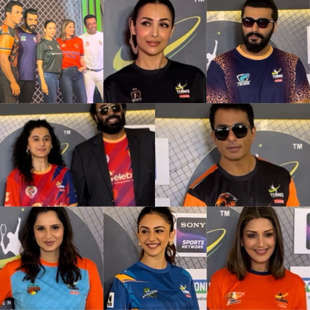 sonali-bendre,-malaika-arora,-arjun-kapoor,-taapsee,-rakul-preet-spotted-at-tennis-premier-league-auction
