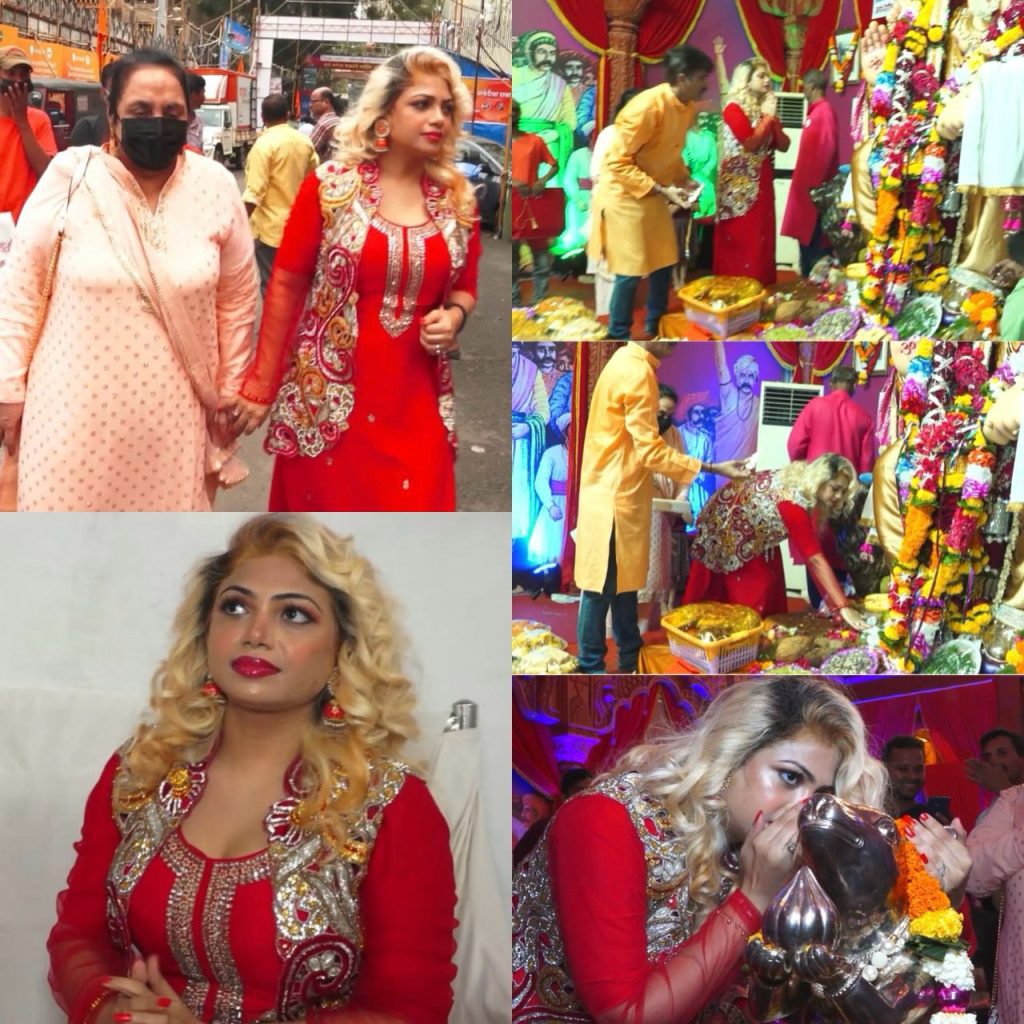 Hollywood fashion designer Sai Suman visits Andhericha Raja hollywood-fashion-designer-sai-suman-visits-andhericha-raja