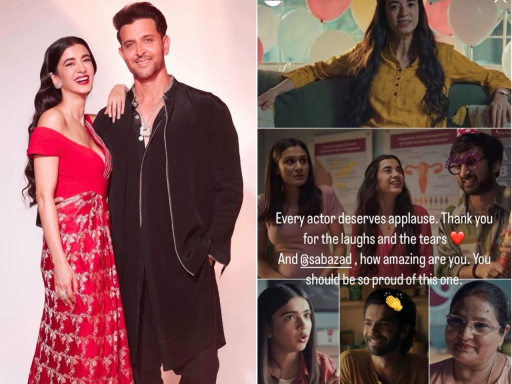 hrithik-‘binge-watched’-saba-azad’s-‘who’s-your-gynac’:-‘thank-you-for-laughs-&-tears’