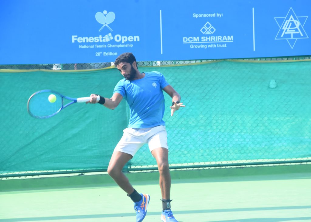 manish-sureshkumar-launches-title-defence-at-the-national-tennis-championship-with-victory