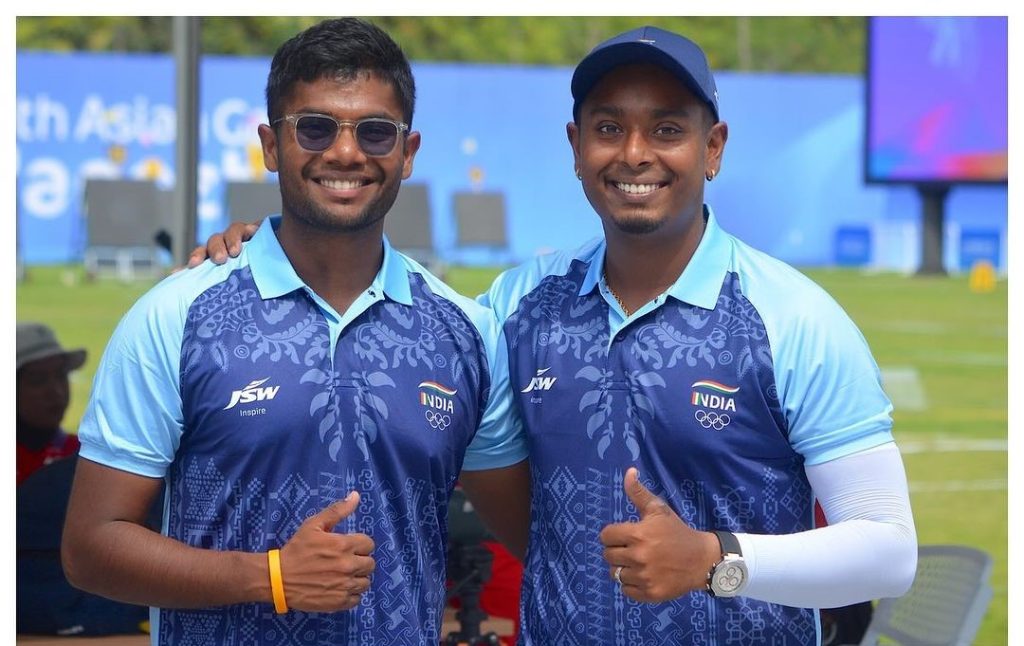 Asian Games: Atanu, Dhiraj lose in shoot-offs in recurve archery quarterfinals asian-games:-atanu,-dhiraj-lose-in-shoot-offs-in-recurve-archery-quarterfinals