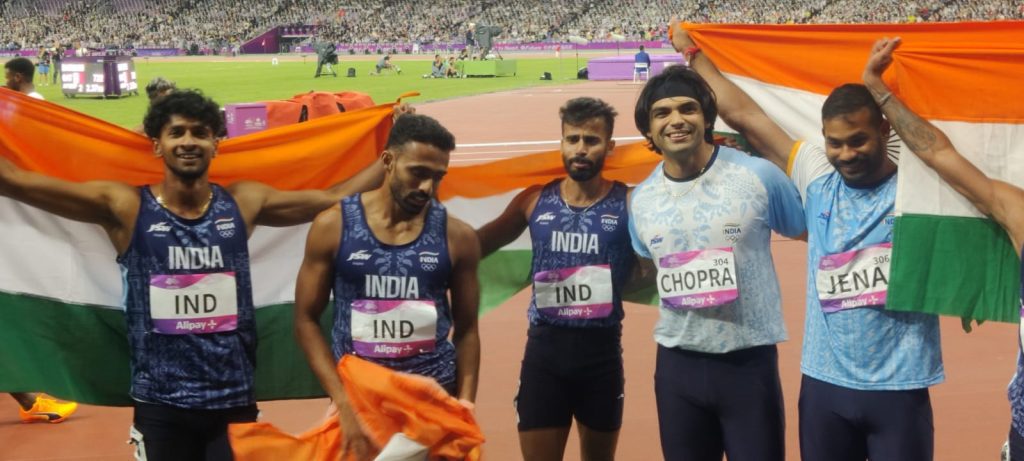 Asian Games: Neeraj bags Gold, Kishore silver in men’s javelin throw despite official blunders asian-games:-neeraj-bags-gold,-kishore-silver-in-men’s-javelin-throw-despite-official-blunders