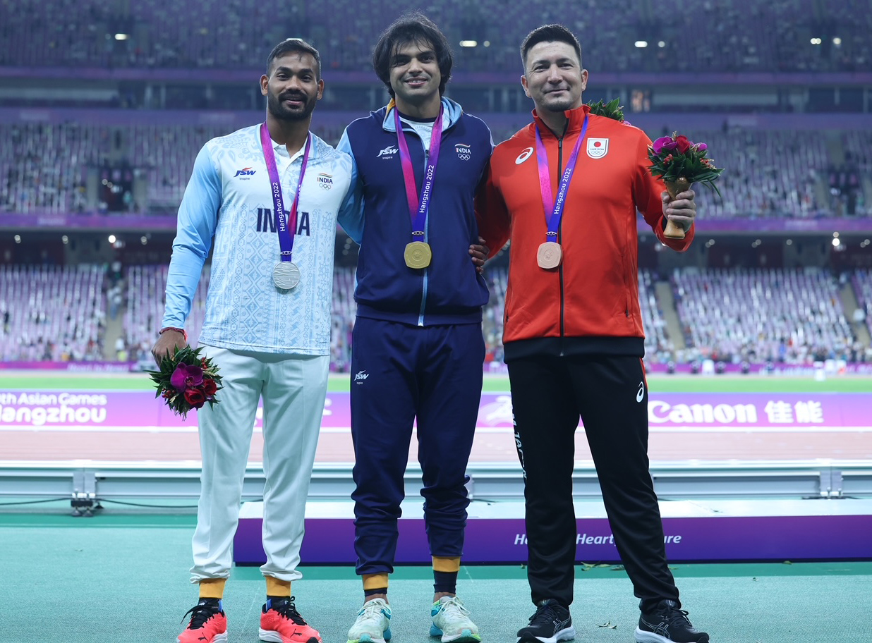 Asian Games Neeraj, men’s relay team stars as athletes push India’s