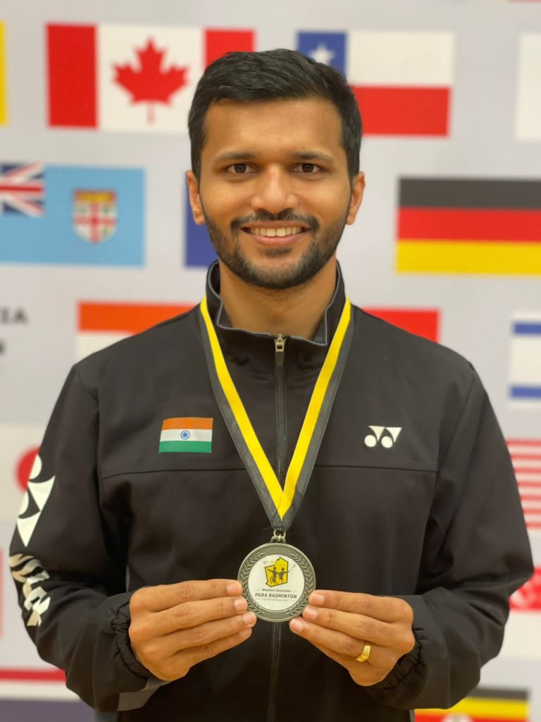 sukant-kadam-wins-silver-at-western-australia-para-badminton-international