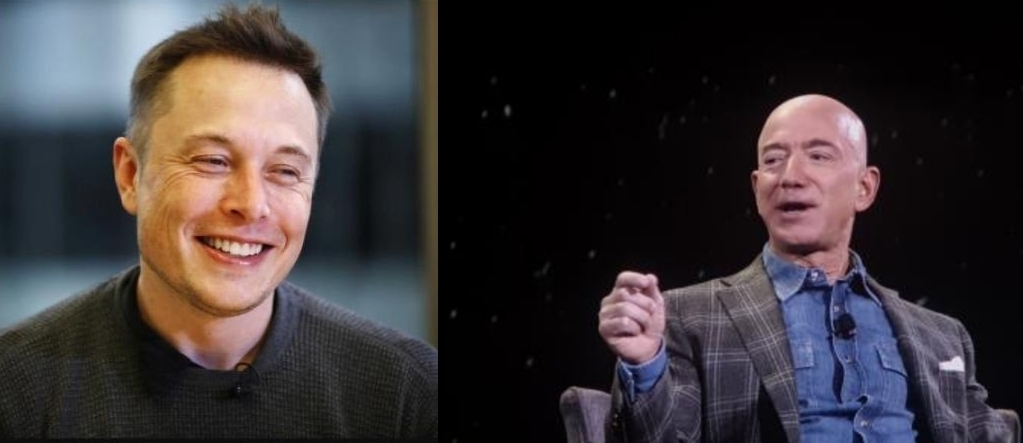 Elon Musk congrats Jeff Bezos for successful satellite internet launch elon-musk-congrats-jeff-bezos-for-successful-satellite-internet-launch