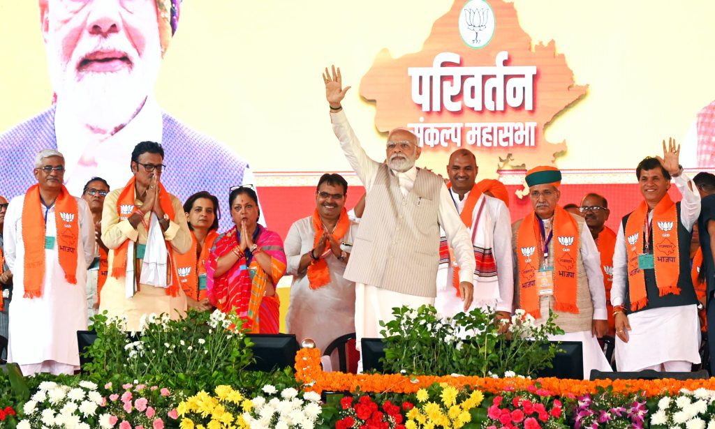 bjp-likely-to-get-two-third-majority-in-rajasthan