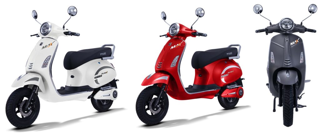 PURE EV launches ePluto 7G MAX with 201 km range pure-ev-launches-epluto-7g-max-with-201-km-range