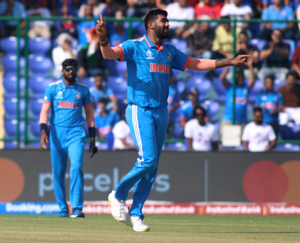 bumrah’s-4-for-limits-afghanistan-at-272/8-after-fighting-80-by-skipper-hasmatullah