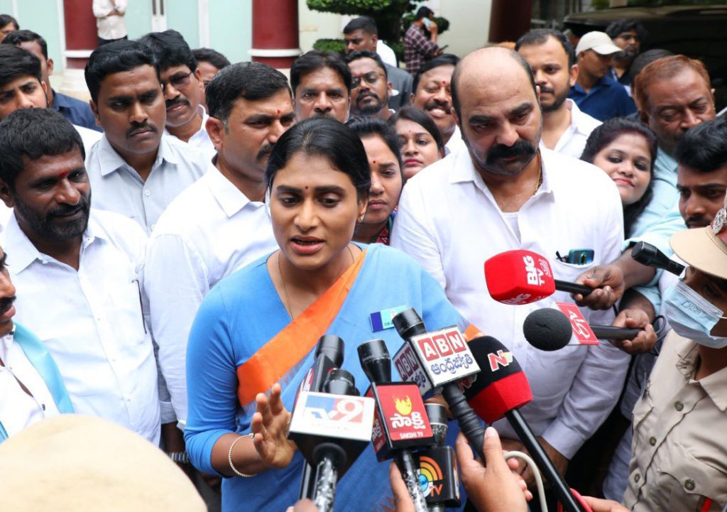 Sharmila’s party to contest Telangana polls, merger with Congress ruled out sharmila’s-party-to-contest-telangana-polls,-merger-with-congress-ruled-out