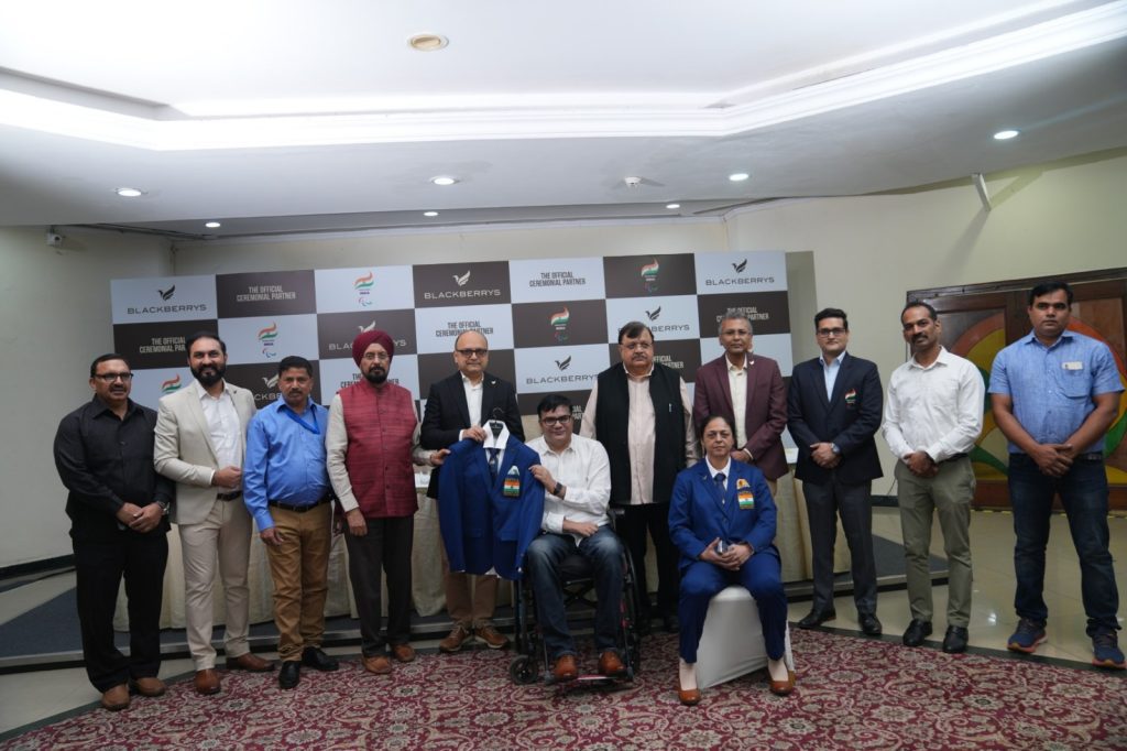 Blackberrys partners with Paralympic Committee of India as ‘Official Ceremonial Partner’ for Asian Para Games blackberrys-partners-with-paralympic-committee-of-india-as-‘official-ceremonial-partner’-for-asian-para-games