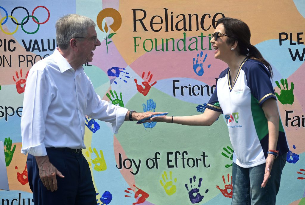 Reliance Foundation’s work exactly reflects our Olympic values and our approach, says IOC chief Thomas Bach reliance-foundation’s-work-exactly-reflects-our-olympic-values-and-our-approach,-says-ioc-chief-thomas-bach