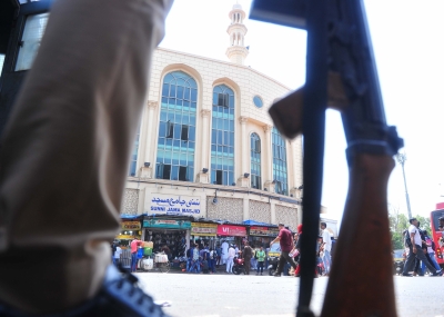 Security beefed up around mosques in Gurugram security-beefed-up-around-mosques-in-gurugram