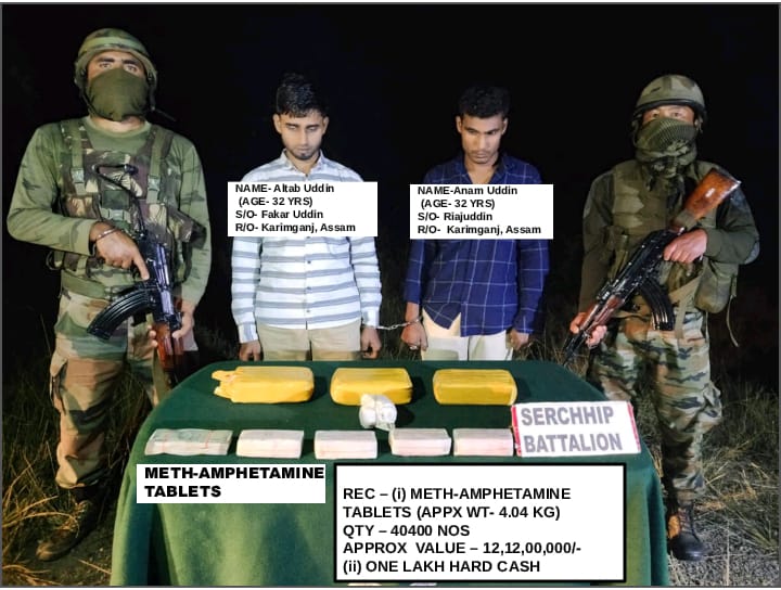 Drugs seized in poll-bound Mizoram, two held drugs-seized-in-poll-bound-mizoram,-two-held