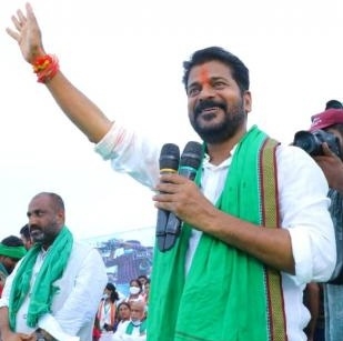 BRS copied Congress guarantees, says Revanth Reddy brs-copied-congress-guarantees,-says-revanth-reddy