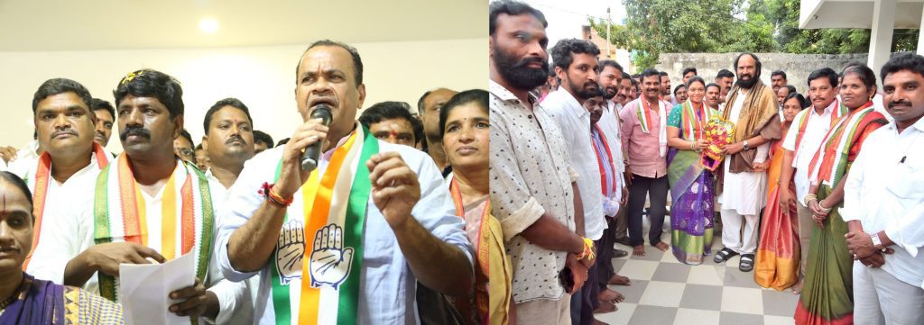 Ex-MLC quits BRS, two municipal chairpersons join Congress ex-mlc-quits-brs,-two-municipal-chairpersons-join-congress
