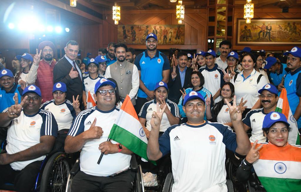 Sports Ministry sanctions 303 athletes, 143 coaches and support staff for upcoming Asian Para Games sports-ministry-sanctions-303-athletes,-143-coaches-and-support-staff-for-upcoming-asian-para-games