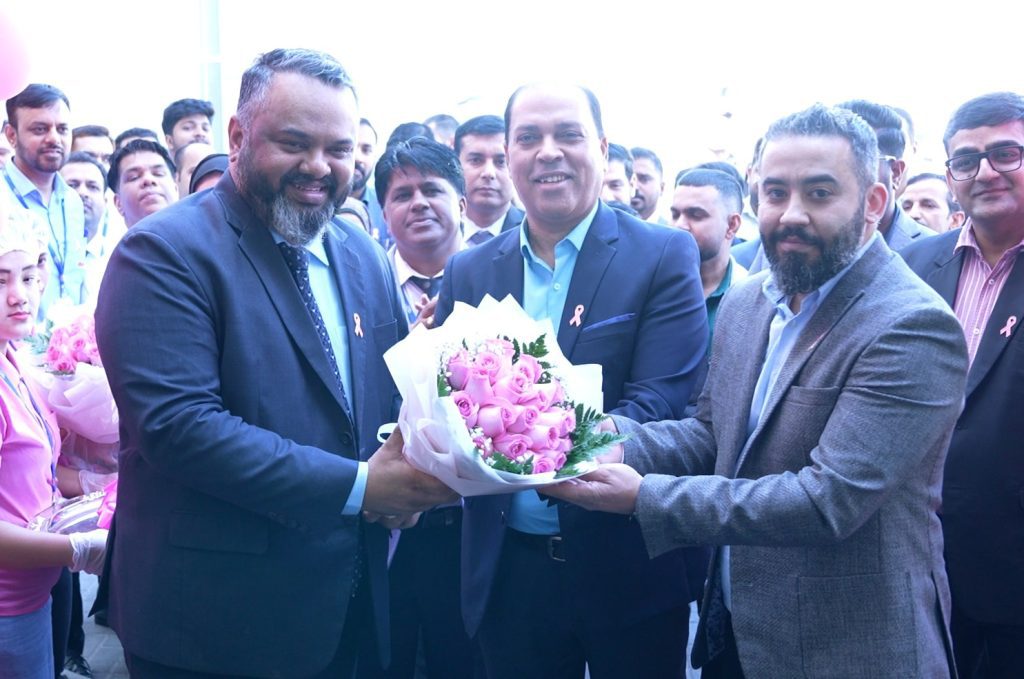 Al Hilal Healthcare Group collaborated with Unilever and Megamart as a part of Breast Cancer Awareness Month