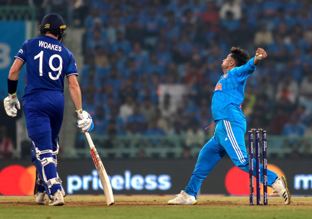 Men’s ODI WC: Delightful Kuldeep Yadav amongst the wickets for India by bamboozling batters men’s-odi-wc:-delightful-kuldeep-yadav-amongst-the-wickets-for-india-by-bamboozling-batters
