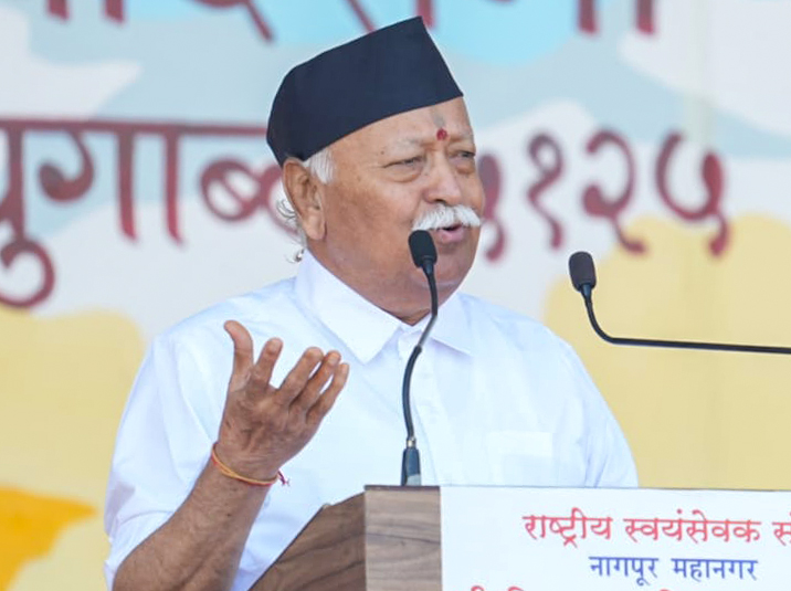 Bhagwat in Guj for annual RSS meet; Ram temple on agenda bhagwat-in-guj-for-annual-rss-meet;-ram-temple-on-agenda