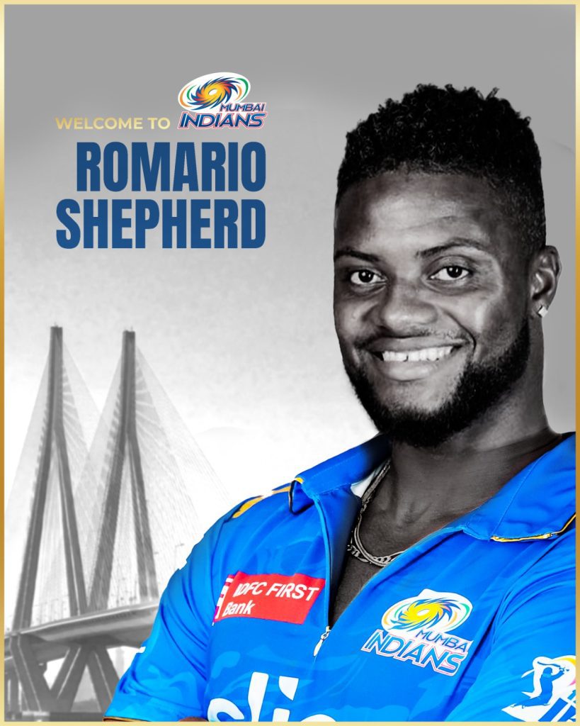 IPL 2024: Mumbai Indians acquire Romario Shepherd from Lucknow Super Giants ipl-2024:-mumbai-indians-acquire-romario-shepherd-from-lucknow-super-giants