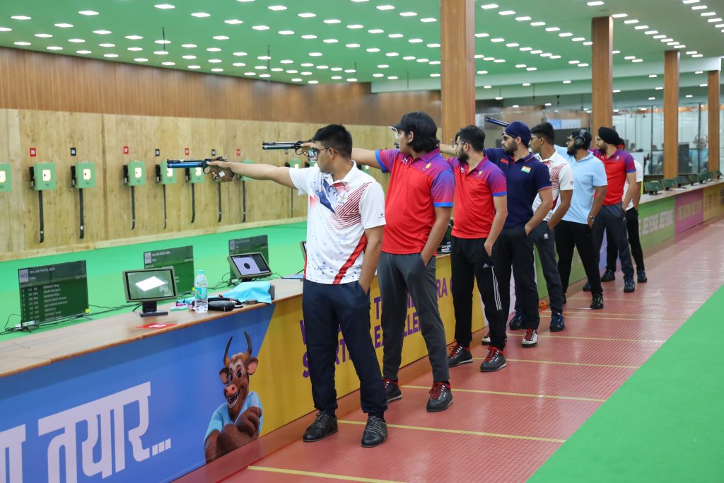 37th National Games: Gujarat’s Sunil Jinabhai breaks record to win steeplechase gold 37th-national-games:-gujarat’s-sunil-jinabhai-breaks-record-to-win-steeplechase-gold