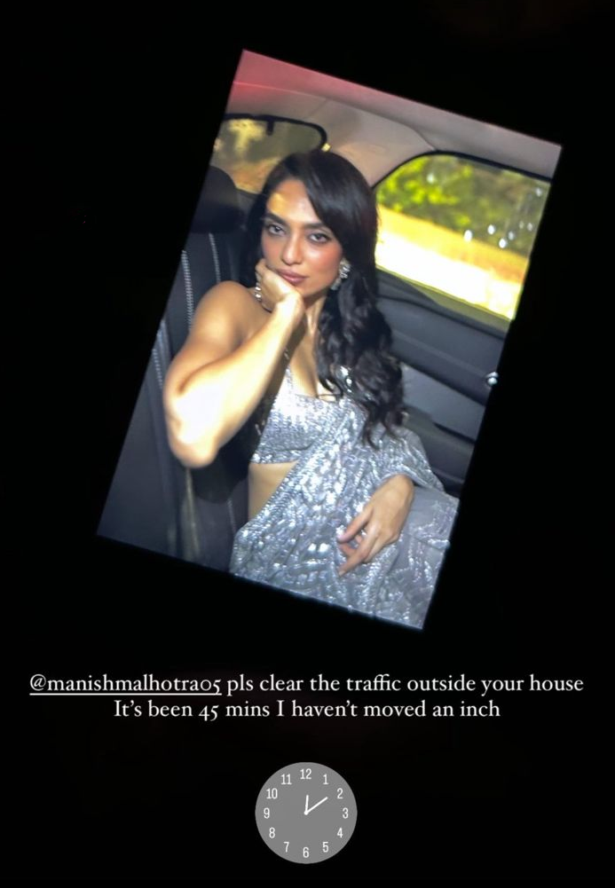 Sobhita Dhulipala informs Manish Malhotra on why she was late to Diwali party sobhita-dhulipala-informs-manish-malhotra-on-why-she-was-late-to-diwali-party