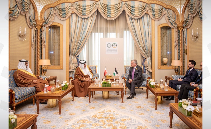 HRH the Crown Prince and Prime Minister meets with HM the King of the Hashemite Kingdom of Jordan