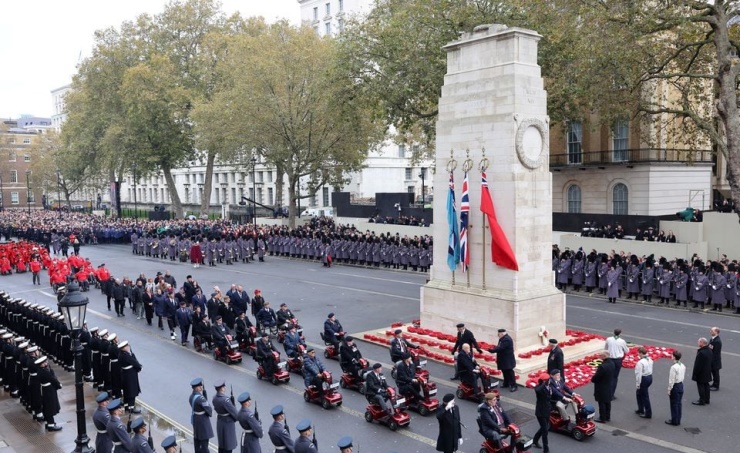 King Charles, UK PM lead remembrance services