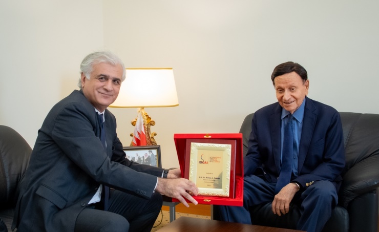 King’s Economic Affairs Advisor receives IGOAI President